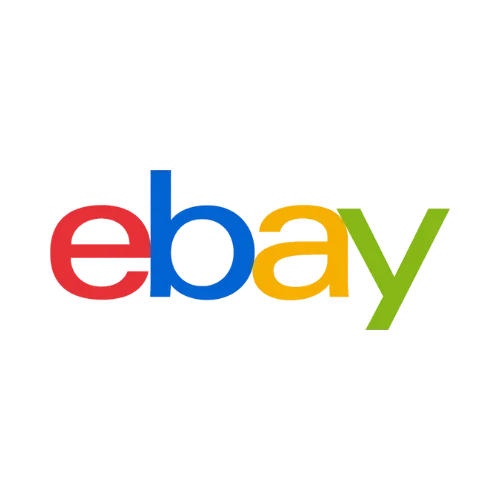 El logo de eBay con el nombre de la empresa en letras minúsculas, en colores rojo, azul, amarillo y verde.
