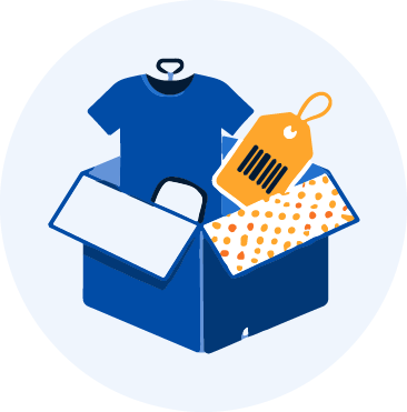 Icono de kitting, reetiquetado, reembalaje, agrupación, inspección y repaletizado