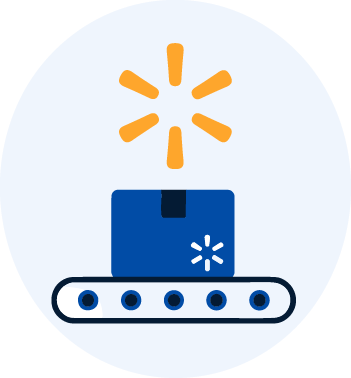 Ícono de preparación de Walmart WFS